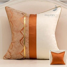 Load image into Gallery viewer, Cocktail Modern Patchwork Leather (Cushion Cover) - Pillows Paradise