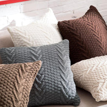 Load image into Gallery viewer, Country Side Twist Woven Design (Cushion Cover) - Pillows Paradise
