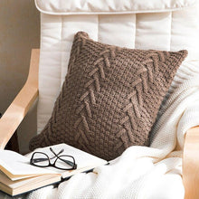 Load image into Gallery viewer, Country Side Twist Woven Design (Cushion Cover) - Pillows Paradise