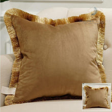 Load image into Gallery viewer, Cocktail Luxury Velvet Tassels (Cushion Cover) - Pillows Paradise
