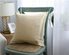 Load image into Gallery viewer, Country Side Embroidered Velvet (Cushion Cover) - Pillows Paradise
