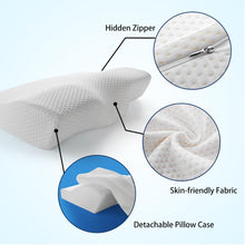 Load image into Gallery viewer, Butterfly Memory Foam Pillow (Medium) - Pillows Paradise
